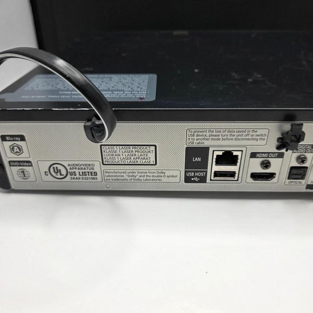 Samsung Blu-ray Disc Player BD-P1500 1080p Black HDMI Dolby Digital DVD